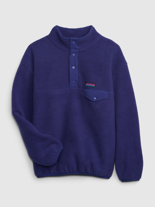 GAP Dětská fleece mikina GAP