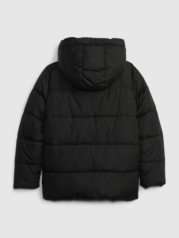 GAP Dětská zimní bunda s kožíškem GAP