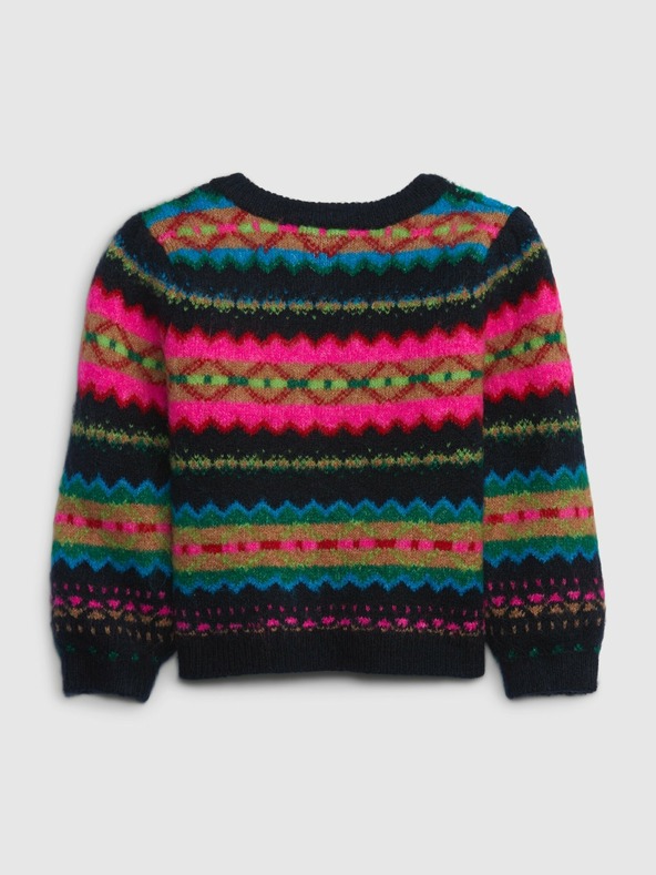 GAP Baby svetr s norským vzorem GAP