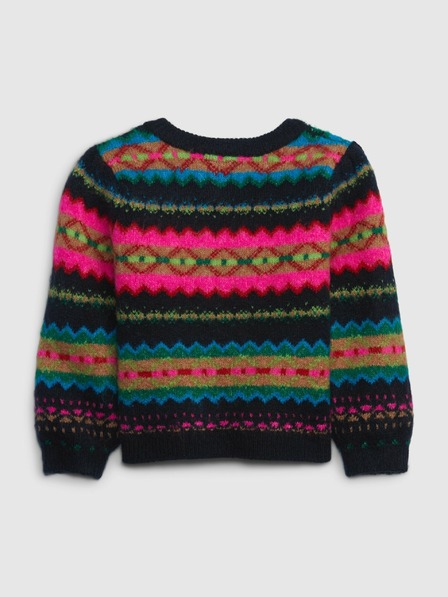 GAP Baby svetr s norským vzorem GAP