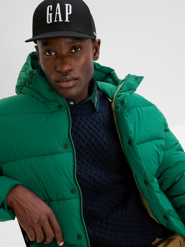 GAP Prošívaná bunda s kapucí PrimaLoft® GAP