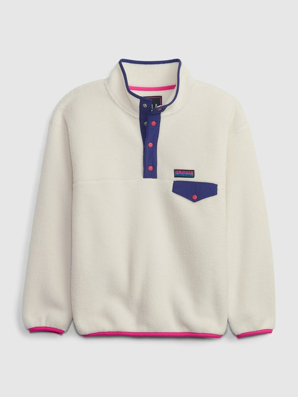 GAP Dětská fleece mikina GAP