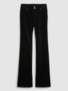 GAP Dětské sametové bootcut džíny GAP