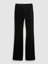 GAP Dětské sametové bootcut džíny GAP