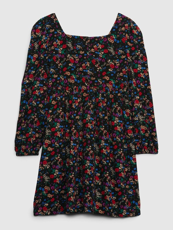 GAP Dětské šaty floral Lenzing™ Ecovero™ GAP