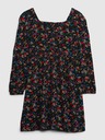 GAP Dětské šaty floral Lenzing™ Ecovero™ GAP