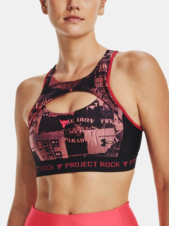 Under Armour Dámská podprsenka Under Armour UA Pjt Rck Csbk Bra Nov Prnt