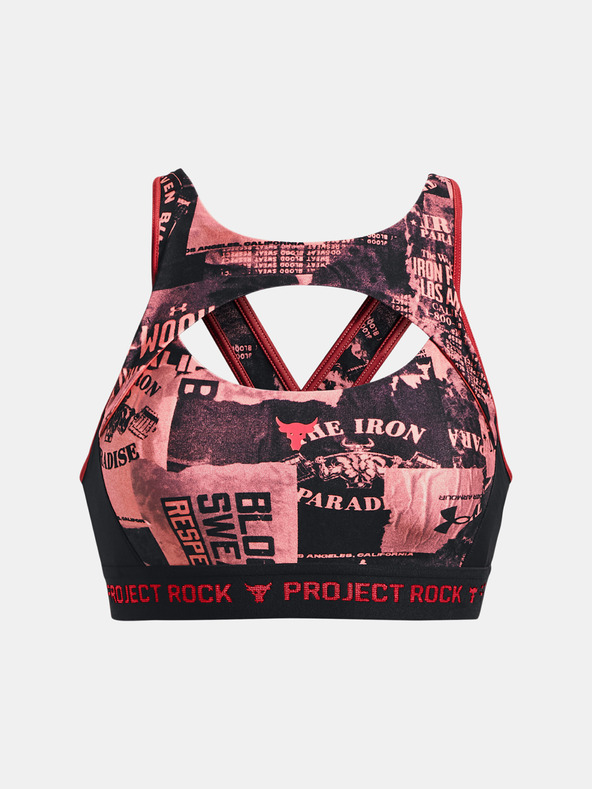Under Armour Dámská podprsenka Under Armour UA Pjt Rck Csbk Bra Nov Prnt