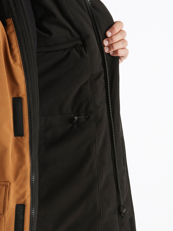 Celio Hnědá bunda parka Celio  Cubicol