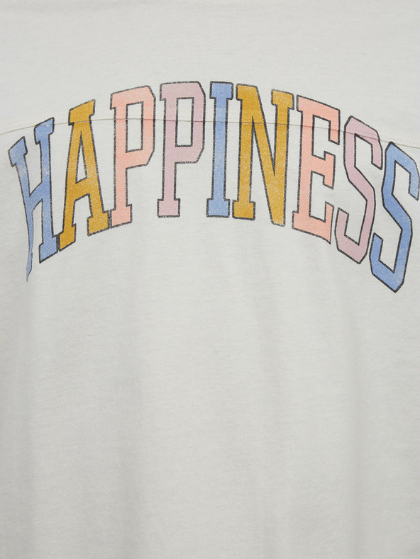 GAP Dětské tričko Happiness GAP