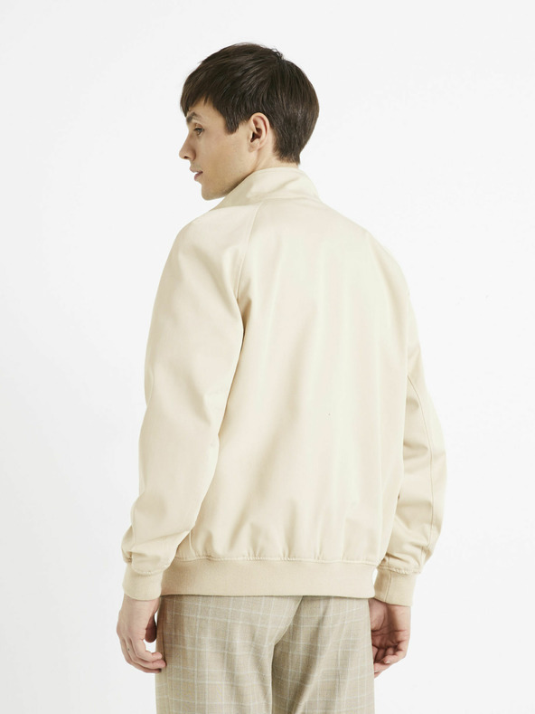 Celio Béžová pánská bunda Celio Ducotone