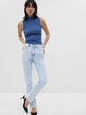 GAP Džíny High Rise Slim Vintage Split-Hem GAP