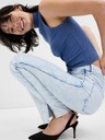 GAP Džíny High Rise Slim Vintage Split-Hem GAP