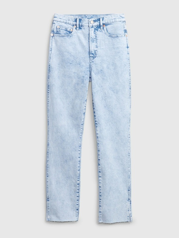 GAP Džíny High Rise Slim Vintage Split-Hem GAP