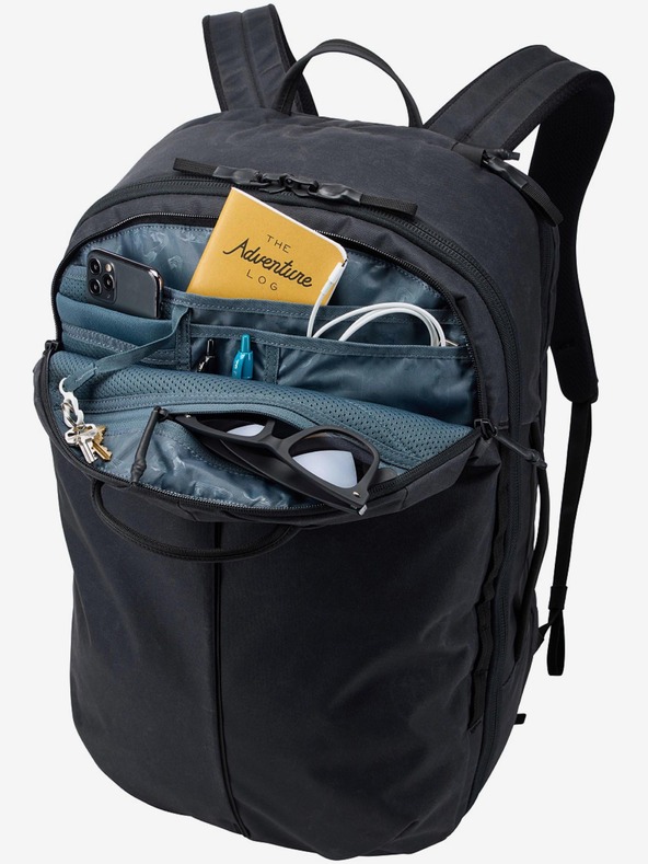 Thule Černý cestovní batoh Thule Aion 40 l