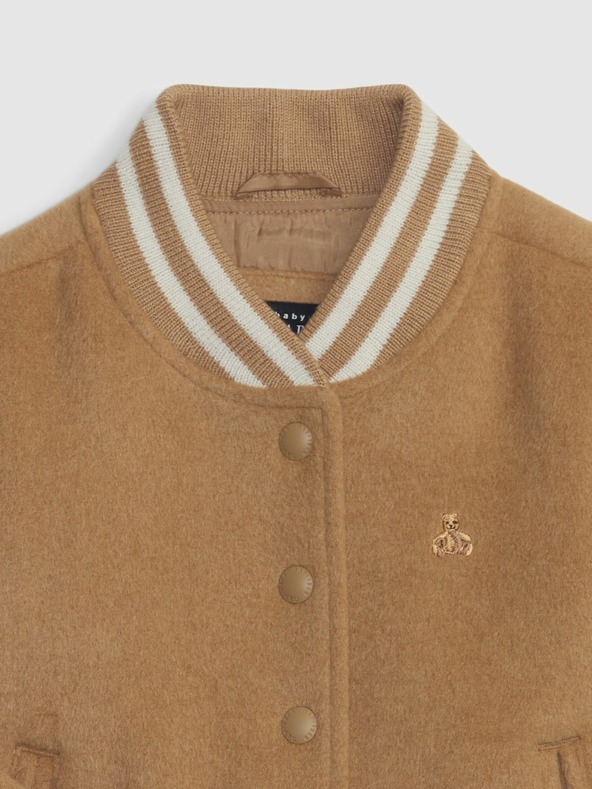 GAP Baby vlněný bomber GAP