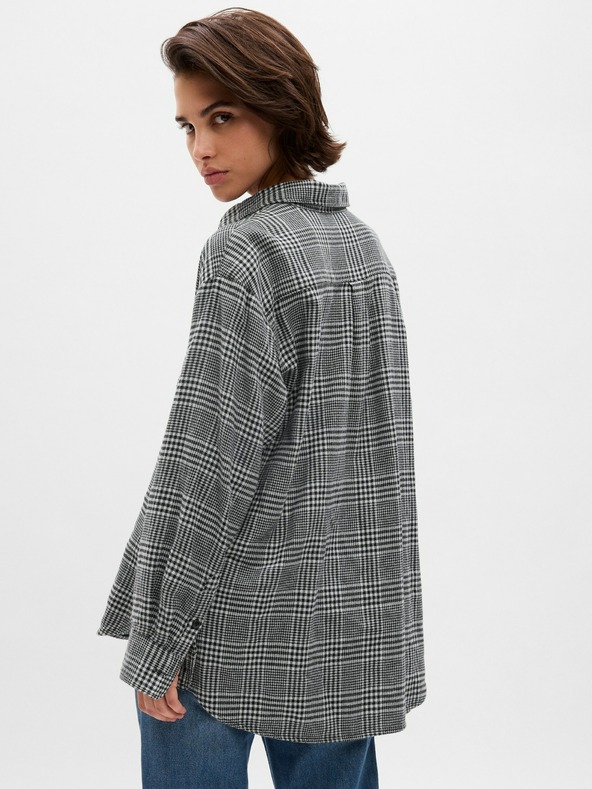 GAP Flanelová košile oversize GAP