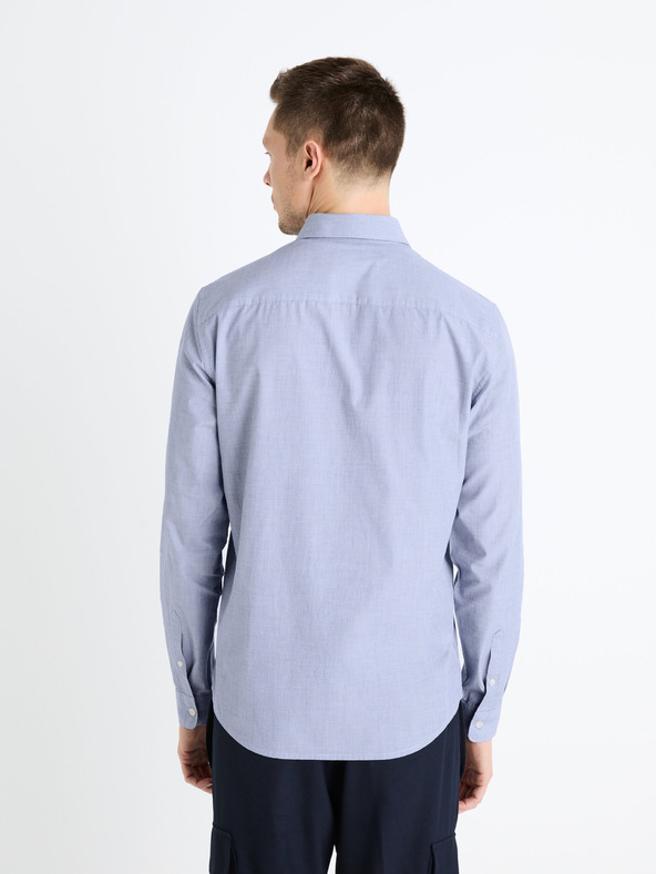 Celio Světle modrá pánská košile Celio Fafile
