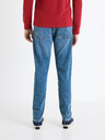 Celio Světle modré pánské slim fit džíny Celio Foactive