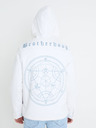 Celio Bílá pánská zimní bunda s umělým kožíškem Celio Fullmetal Alchemist
