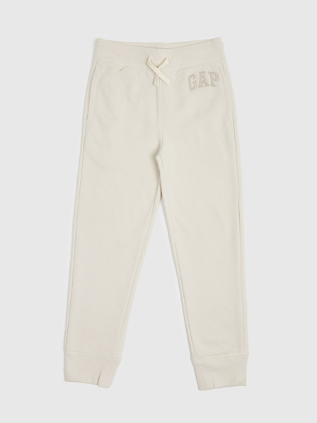 GAP Dětské fleecové tepláky s logem GAP