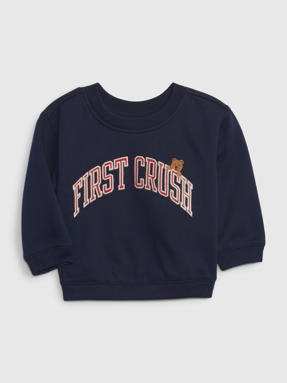 GAP Baby mikina s potiskem GAP