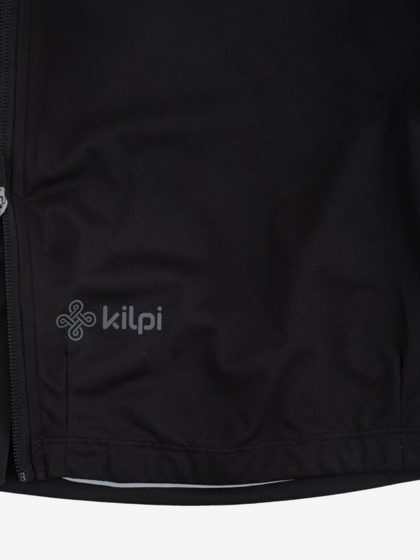 Kilpi Černé pánské softshellové kraťasy Kilpi Aldine