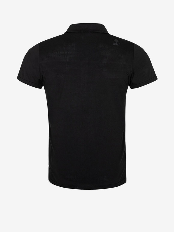 Kilpi Černé pánské sportovní polo tričko Kilpi GIVRY