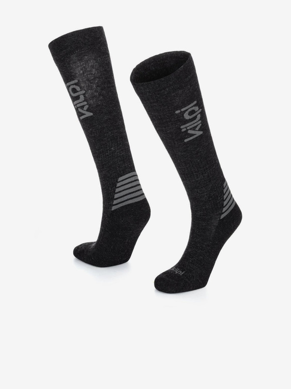 Kilpi Černé unisex sportovní podkolenky Kilpi PEROSA