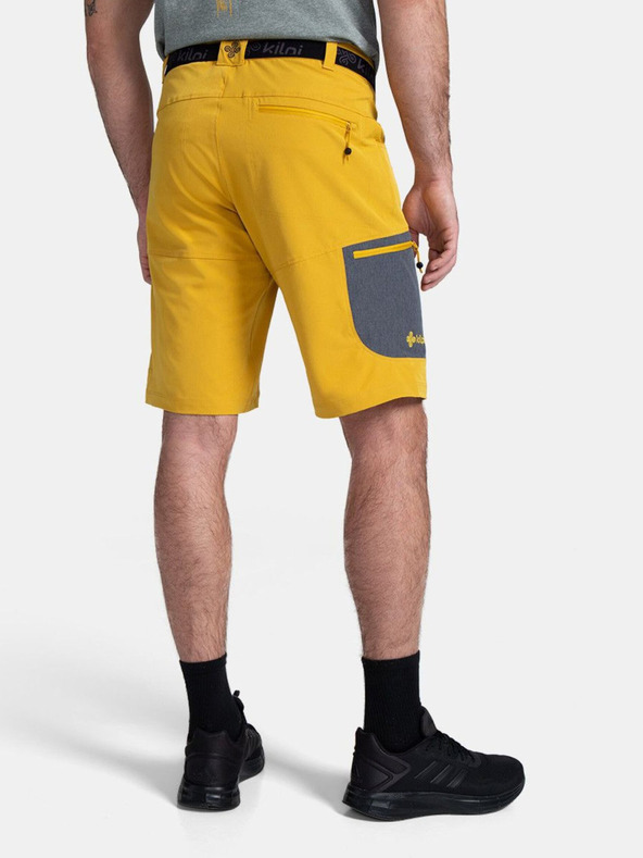 Kilpi Žluté pánské sportovní kraťasy Kilpi NAVIA