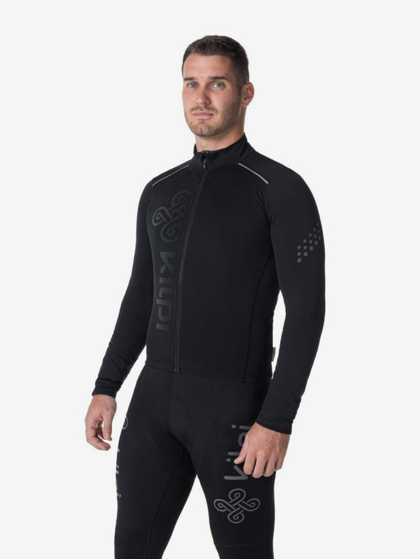 Kilpi Černý pánský cyklistický dres Kilpi CAMPOS