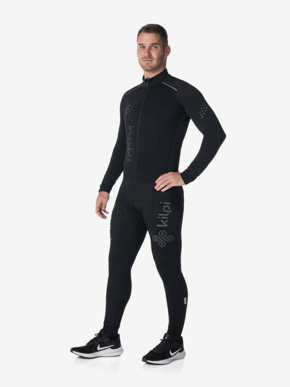 Kilpi Černý pánský cyklistický dres Kilpi CAMPOS