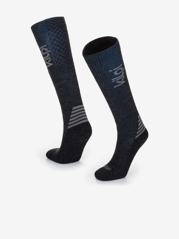 Kilpi Modro-černé unisex sportovní podkolenky Kilpi PEROSA