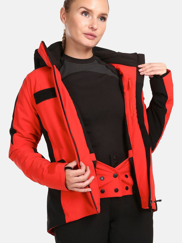 Kilpi Červená dámská lyžařská bunda Kilpi DEXEN