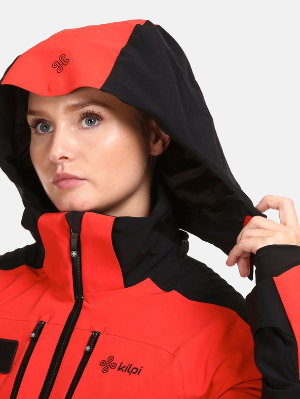 Kilpi Červená dámská lyžařská bunda Kilpi DEXEN