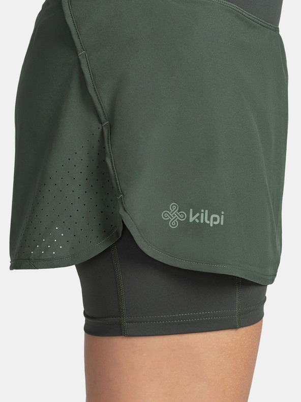 Kilpi Tmavě zelená dámská sportovní sukně Kilpi Titicaca