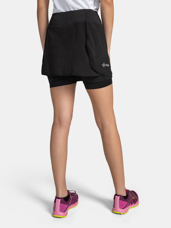 Kilpi Černá dámská cyklistická sukně Kilpi JOLA