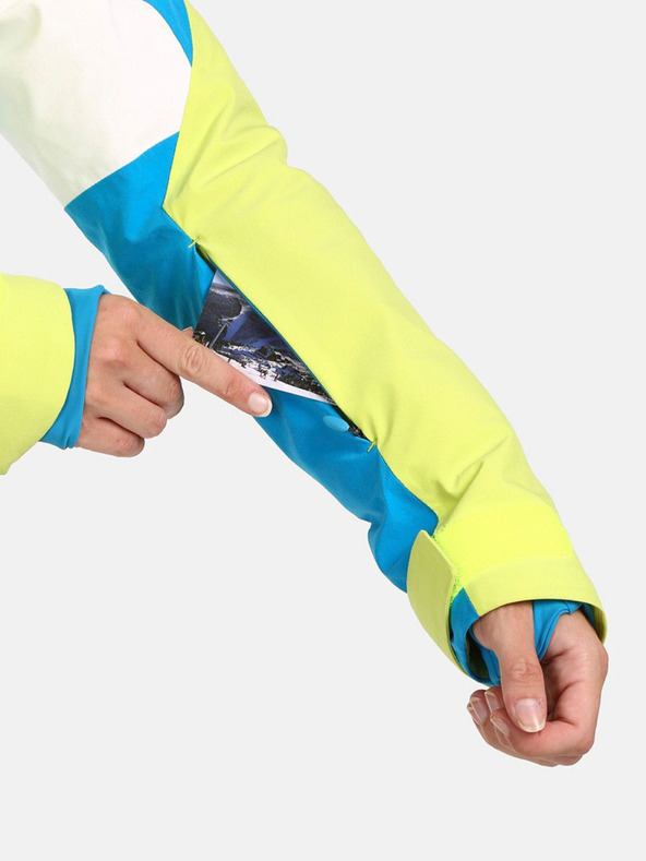 Kilpi Světle zelená dámská lyžařská bunda Kilpi DEXEN