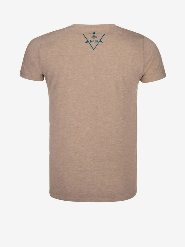 Kilpi Béžové pánské funkční tričko Kilpi Garove