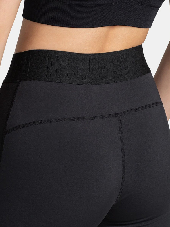 Kilpi Černé dámské sportovní 3/4 legíny Kilpi Lavally