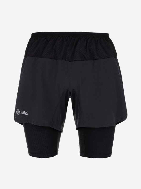 Kilpi Černé pánské sportovní kraťasy Kilpi BERGEN