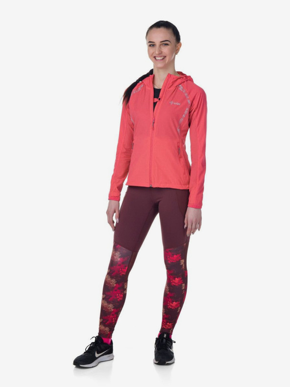 Kilpi Vínové dámské sportovní legíny Kilpi Ligano