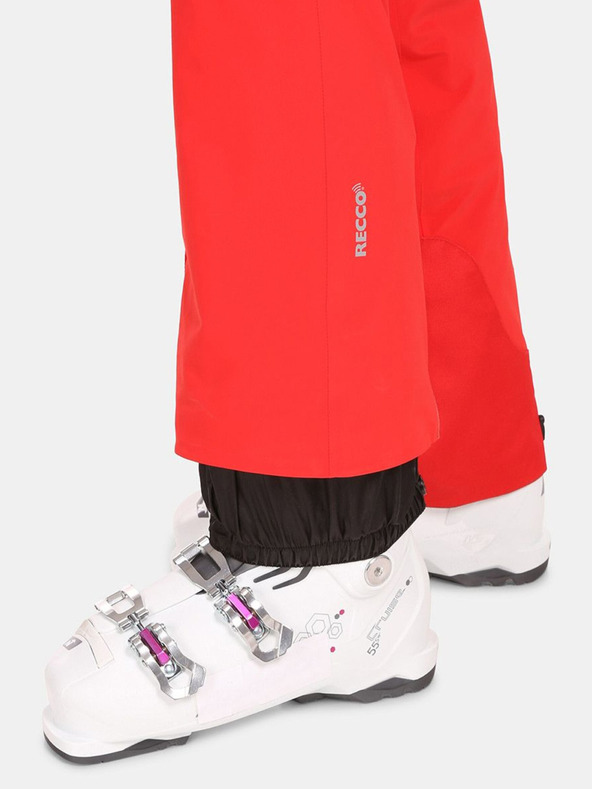 Kilpi Červené dámské lyžařské kalhoty Kilpi DAMPEZZO-W