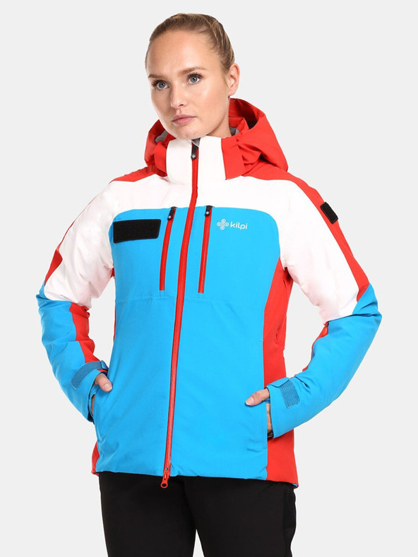 Kilpi Červeno-modrá dámská lyžařská bunda Kilpi DEXEN-W