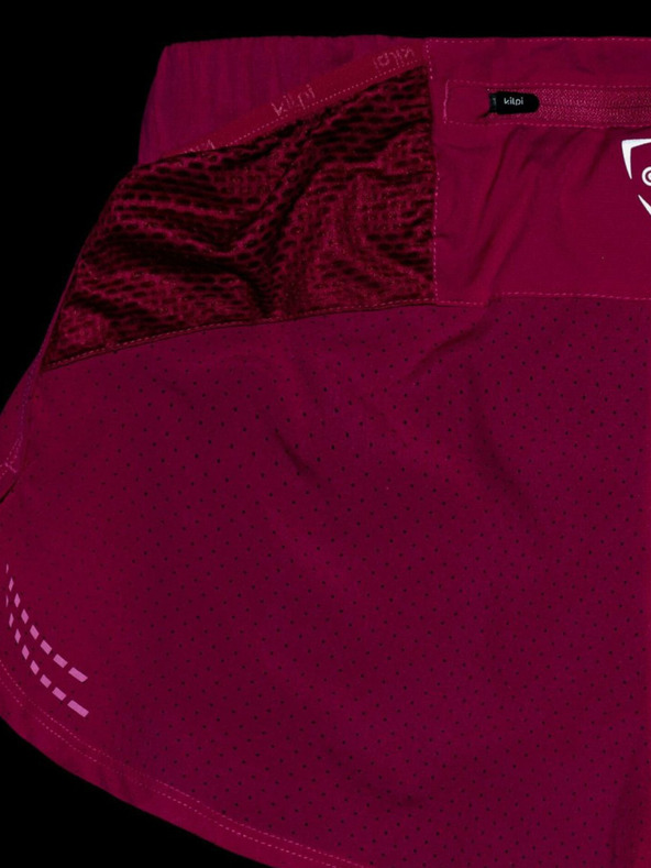 Kilpi Tmavě růžové dámské sportovní kraťasy Kilpi BERGEN