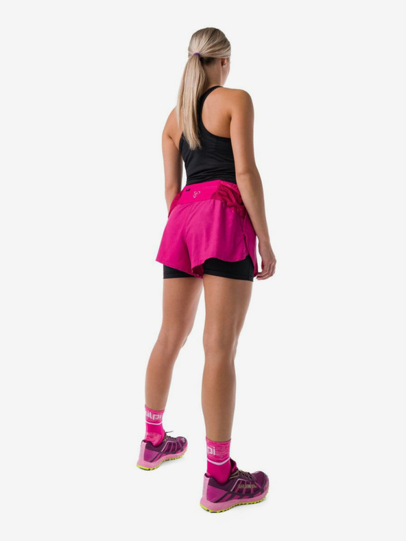 Kilpi Tmavě růžové dámské sportovní kraťasy Kilpi BERGEN