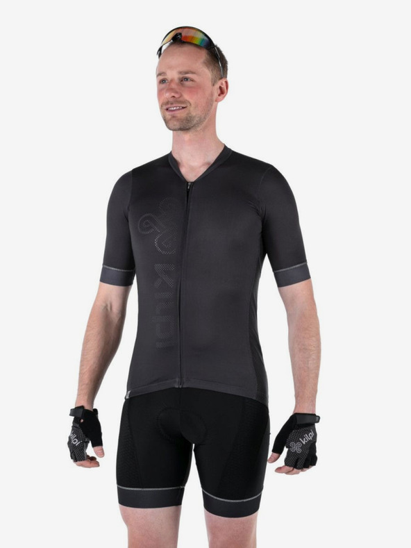 Kilpi Černé pánské cyklistické kraťasy Kilpi PRESSURE
