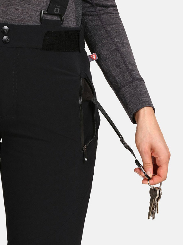 Kilpi Černé dámské lyžařské kalhoty Kilpi RAVEL