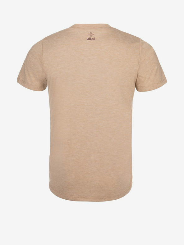 Kilpi Béžové pánské tričko Kilpi GAROVE-M