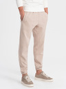 Ombre Clothing Béžové pánské tepláky Ombre Clothing CARROT